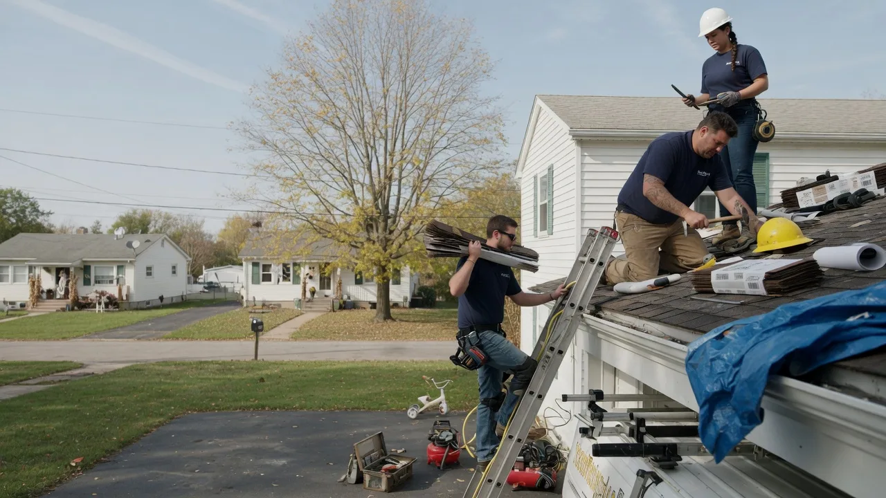 Local Roofing Contractors in Alma Center, WI near me